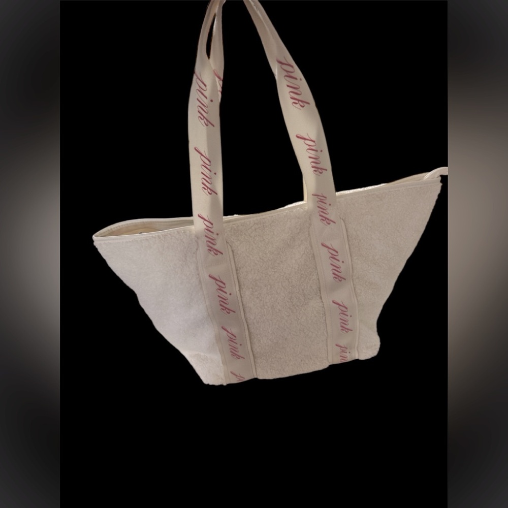 FLAWLESS PINK Victoria's Secret White with Pink Straps